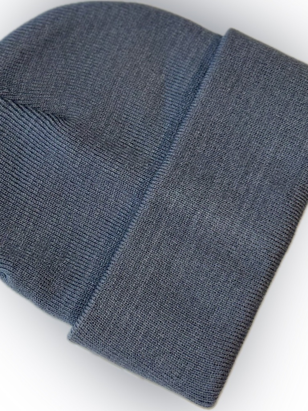 New warm WOOL kids cap beanie 6-12 dark gray